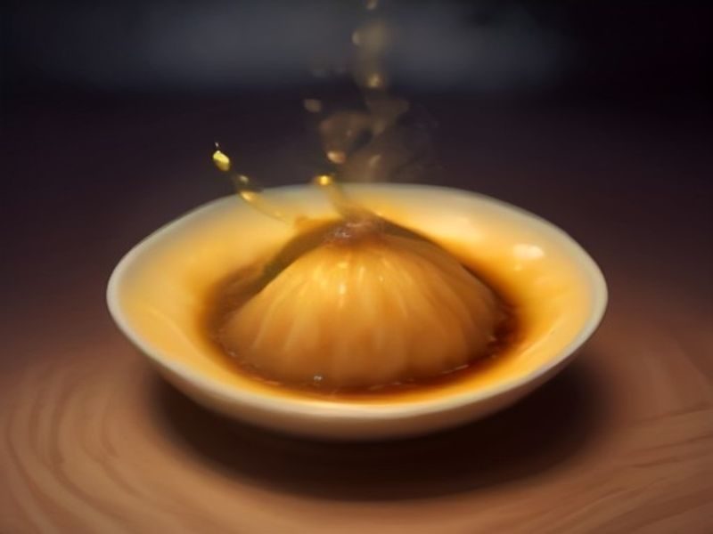 编辑部工作台：深夜一盏暖黄台灯下，数台显示器亮着a.acfun的信息图谱，墙上是手写的检索笔记，整体为深色调和金色点缀的工作室氛围